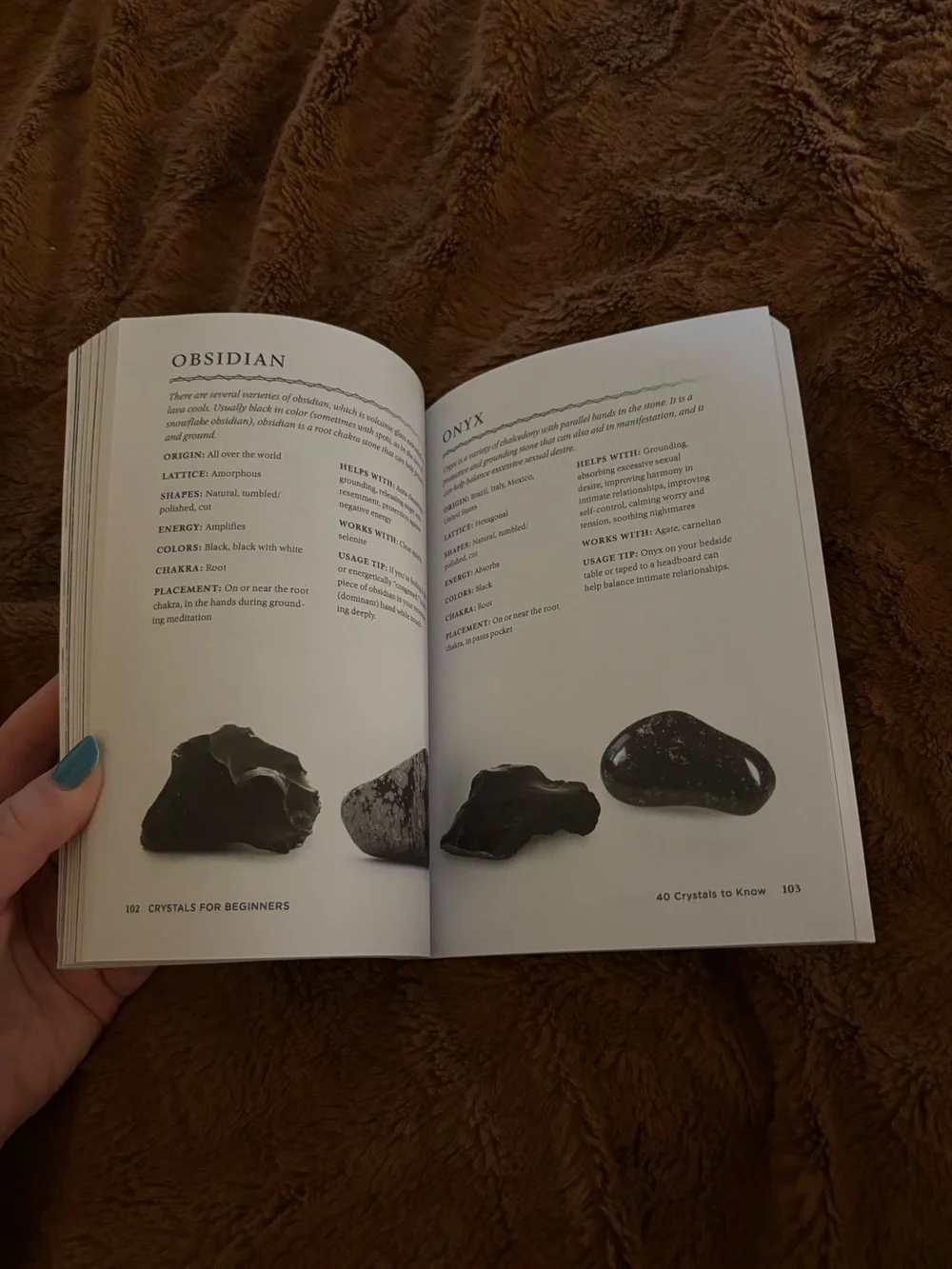 Crystals for Beginners Guide Coffee Table Reference Book with Color Photos